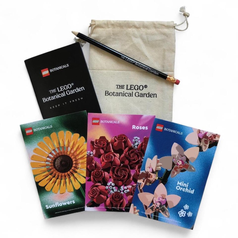 lego botanical garden le florist popup bundle